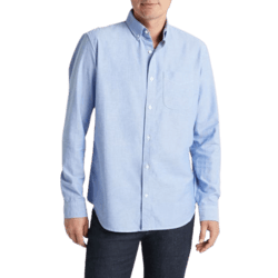 camisa oxford san jacinto de trabajo color celeste uniformes para empresas