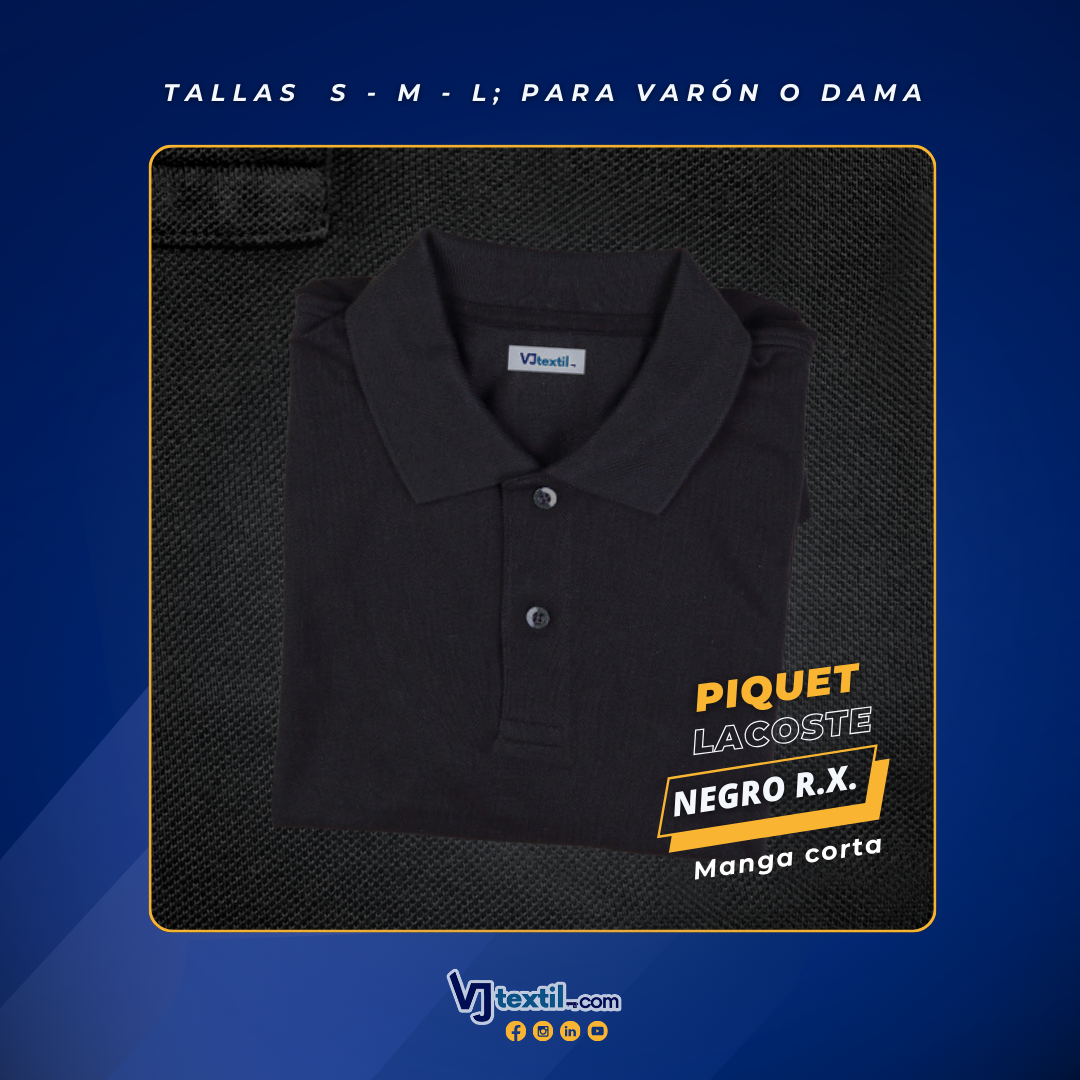 Polo camisero pique 1A vjtextil (2)